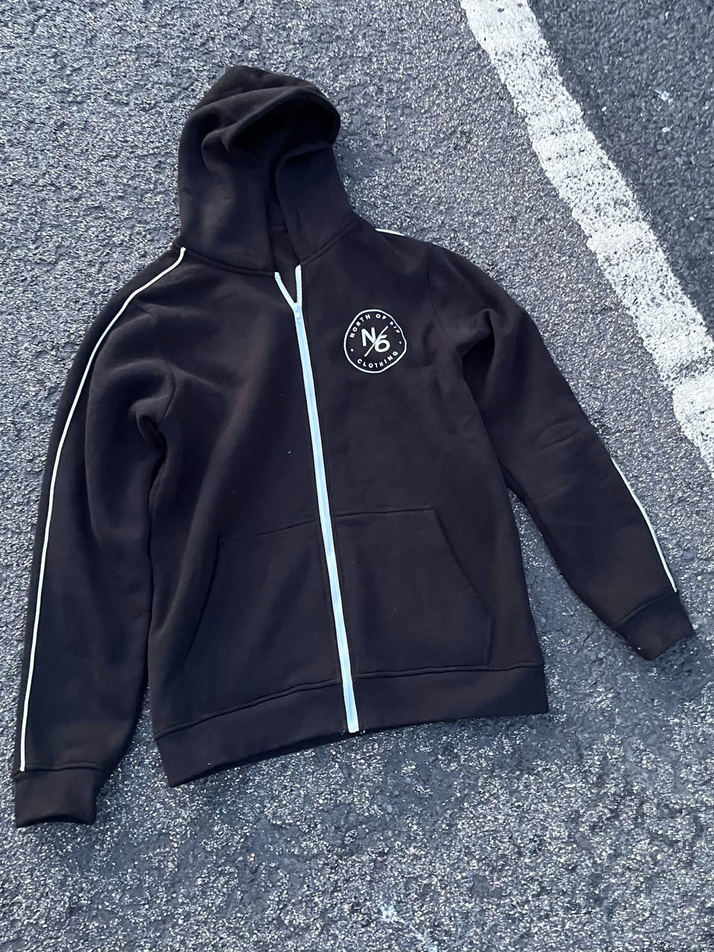 Tall Mens Black Hoodie