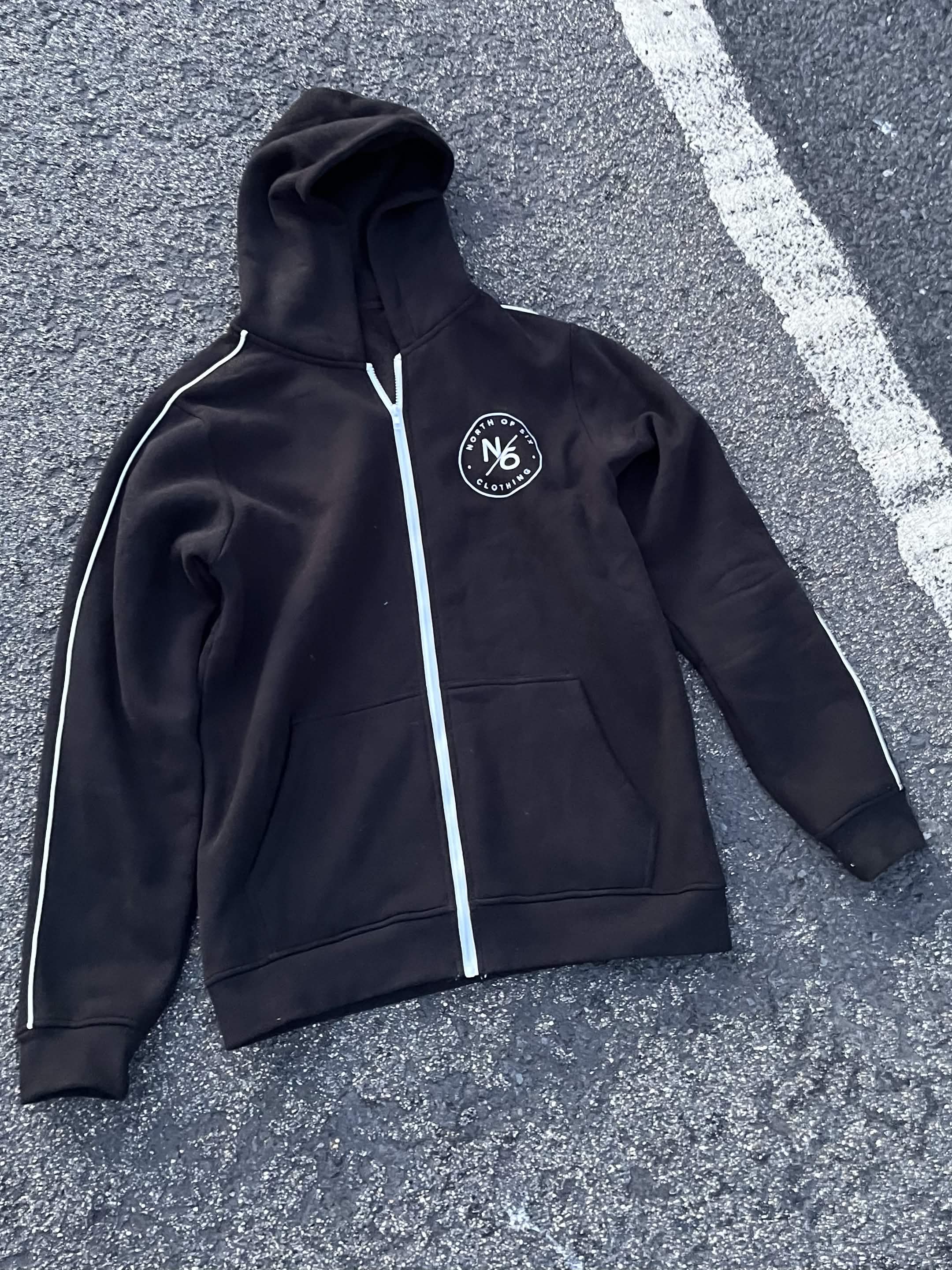 Tall Mens Black Hoodie