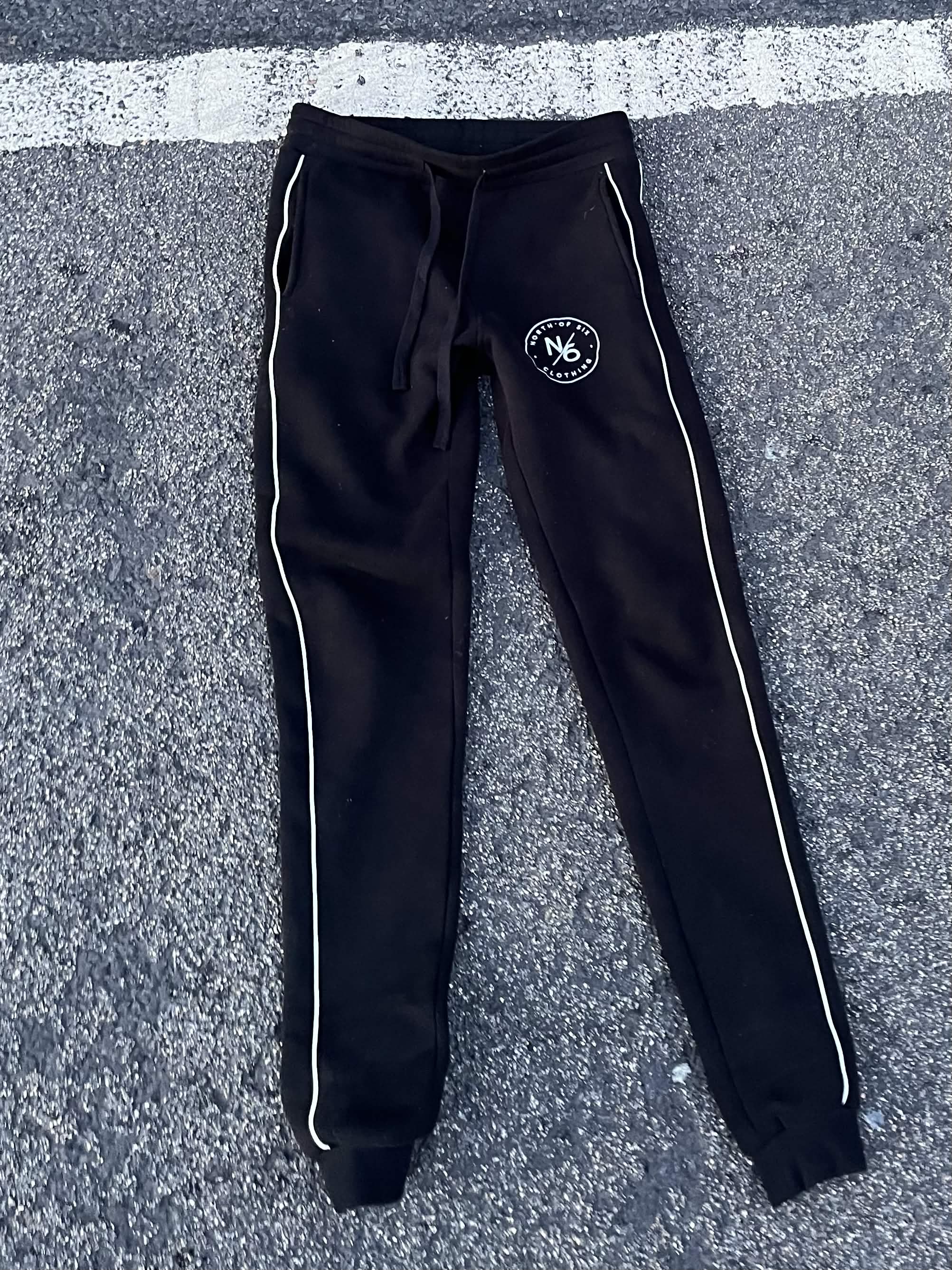 Tall Mens Black Joggers