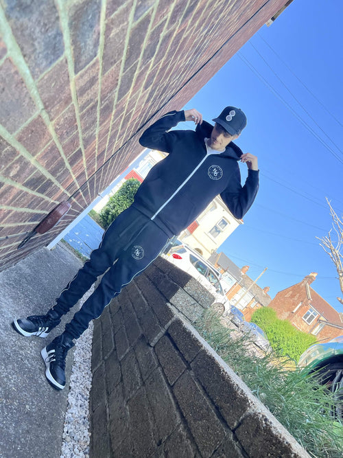 Tall Mens Black Hoodie